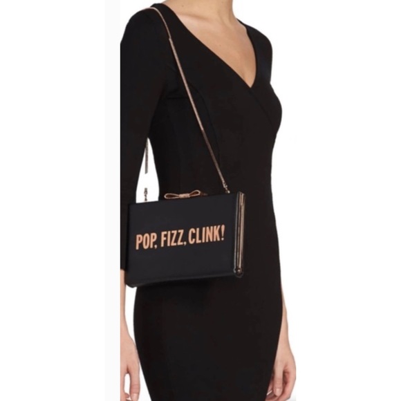 Kate Spade Pop Fizz Clink Clutch with Rose Gold Hardware - Picture 3 of 7